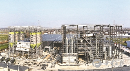 盐城市大丰区人民政府 图片资讯 宏鼎建材项目建设现场